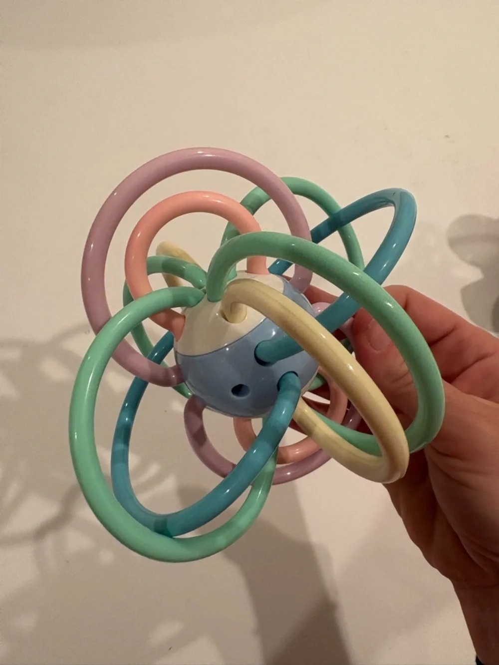 Assorted Multi-Color Sensory Baby Toy Set - Sassy Bumpy Ball Hape Apple Grab Toy